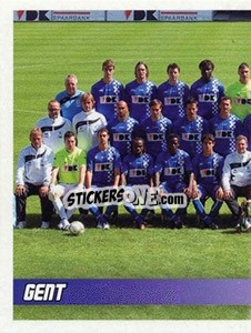 Sticker Equipe - Football Belgium 2010-2011 - Panini
