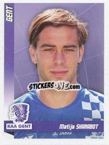 Sticker Skarabot - Football Belgium 2010-2011 n. 181 - Panini