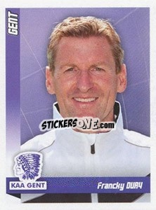Sticker Dury(Entraineur) - Football Belgium 2010-2011 n. 182 - Panini
