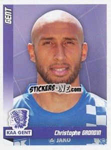 Sticker Grondin - Football Belgium 2010-2011 - Panini