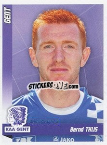 Sticker Thijs - Football Belgium 2010-2011 n. 184 - Panini