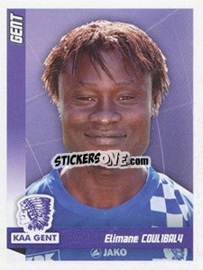 Sticker Coulibaly - Football Belgium 2010-2011 n. 189 - Panini