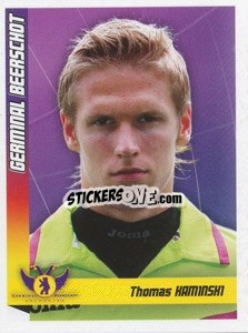 Sticker Kaminski - Football Belgium 2010-2011 n. 197 - Panini
