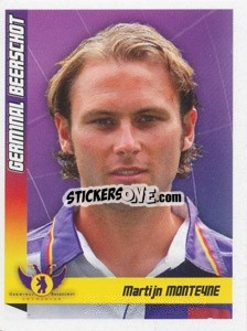 Sticker M.Monteyne - Football Belgium 2010-2011 n. 198 - Panini