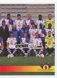 Figurina Equipe - Football Belgium 2010-2011 n. 201 - Panini