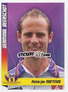 Sticker P.Monteyne - Football Belgium 2010-2011 - Panini