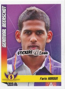 Sticker Haroun - Football Belgium 2010-2011 n. 209 - Panini