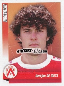 Sticker De Mets - Football Belgium 2010-2011 n. 227 - Panini