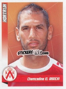 Sticker El Araichi - Football Belgium 2010-2011 n. 234 - Panini