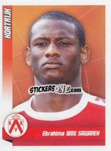 Sticker Sawaneh - Football Belgium 2010-2011 n. 250 - Panini