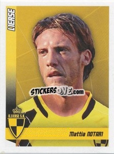 Sticker Notari - Football Belgium 2010-2011 n. 254 - Panini
