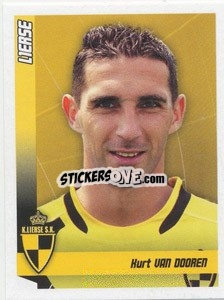 Sticker Van Dooren - Football Belgium 2010-2011 - Panini