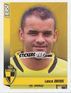 Figurina Davids - Football Belgium 2010-2011 n. 262 - Panini