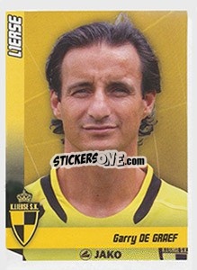 Sticker De Graef - Football Belgium 2010-2011 - Panini