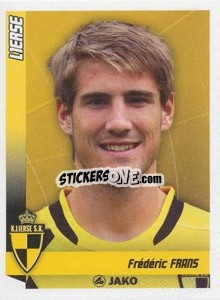 Cromo Frans - Football Belgium 2010-2011 - Panini