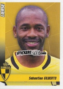 Sticker Sebastiao Gilberto - Football Belgium 2010-2011 - Panini