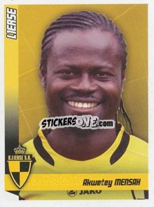 Sticker Mensah - Football Belgium 2010-2011 - Panini
