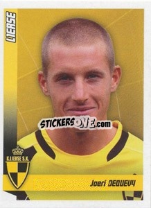 Sticker Dequevy - Football Belgium 2010-2011 - Panini
