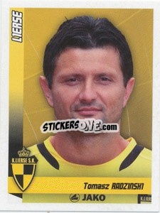 Sticker Radzinski - Football Belgium 2010-2011 - Panini