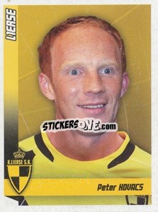 Figurina Kovacs - Football Belgium 2010-2011 n. 280 - Panini
