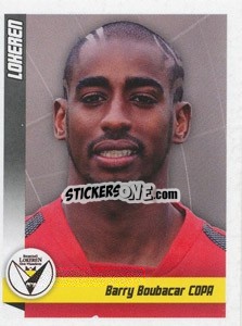 Sticker Boubacar Barry - Football Belgium 2010-2011 - Panini