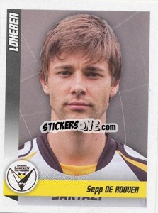 Sticker De Roover - Football Belgium 2010-2011 - Panini