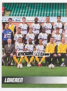 Sticker Equipe - Football Belgium 2010-2011 - Panini