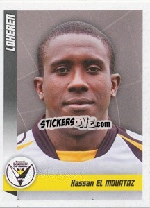 Sticker El Mouataz - Football Belgium 2010-2011 - Panini