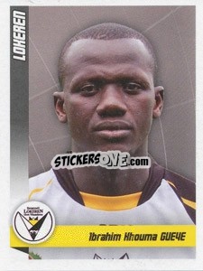 Sticker Gueye - Football Belgium 2010-2011 - Panini