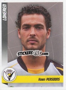 Sticker Persoons - Football Belgium 2010-2011 - Panini