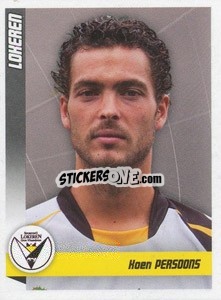 Figurina Persoons - Football Belgium 2010-2011 - Panini