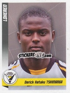 Sticker Tshimanga - Football Belgium 2010-2011 - Panini