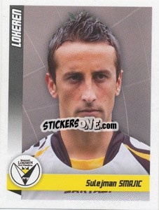 Figurina Smajic - Football Belgium 2010-2011 - Panini