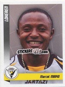 Sticker Mbayo - Football Belgium 2010-2011 - Panini
