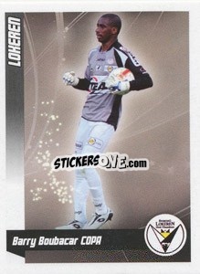 Sticker Boubacar Barry (Top joueur) - Football Belgium 2010-2011 n. 302 - Panini