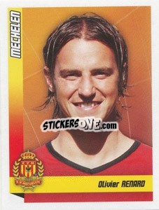 Sticker Renard - Football Belgium 2010-2011 - Panini