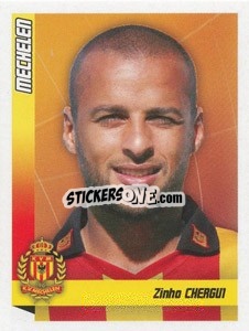 Sticker Chergui - Football Belgium 2010-2011 - Panini