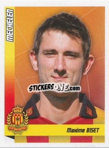 Sticker Biset - Football Belgium 2010-2011 n. 320 - Panini
