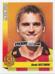Sticker Destorme - Football Belgium 2010-2011 - Panini