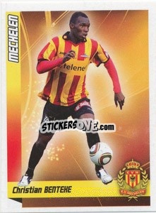 Cromo Benteke(Top joueur) - Football Belgium 2010-2011 - Panini