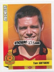 Figurina Soetaers - Football Belgium 2010-2011 n. 333 - Panini