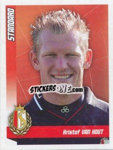 Sticker Van Hout - Football Belgium 2010-2011 - Panini