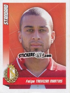 Sticker Trevizan Martins - Football Belgium 2010-2011 n. 344 - Panini