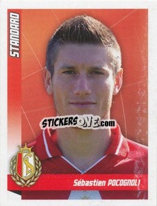 Sticker Pocognoli - Football Belgium 2010-2011 n. 348 - Panini