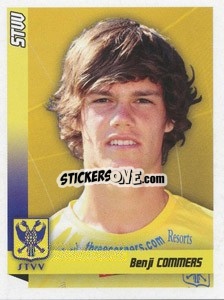 Sticker Commers - Football Belgium 2010-2011 - Panini