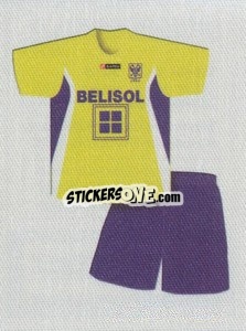 Figurina Team kit(in) - Football Belgium 2010-2011 - Panini