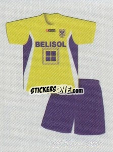 Sticker Team kit(in) - Football Belgium 2010-2011 n. 378 - Panini