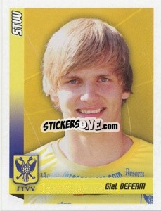 Sticker Deferm - Football Belgium 2010-2011 - Panini