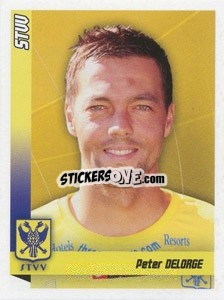 Sticker Delorge - Football Belgium 2010-2011 - Panini