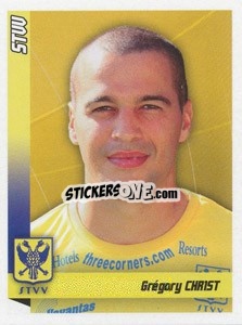 Sticker Christ - Football Belgium 2010-2011 n. 383 - Panini